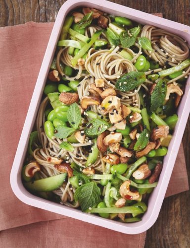 Deliciously Ella's Cucumber and Cashew Noodle Salad is Insanely Addictive (and Healthy)