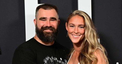 Jason Kelce Gushes Over Wife Kylie During NFL Retirement Speech