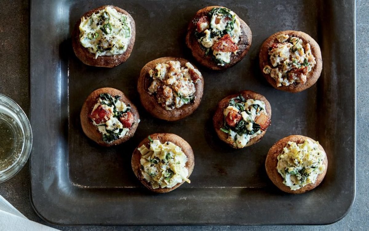 You'll Want to Make Cheesy Sausage-Stuffed Mushrooms for Every Holiday