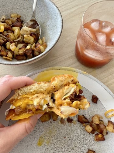 My Chef-Husband Made Me the World's Best Breakfast Sandwich and My Mornings Are Forever Changed
