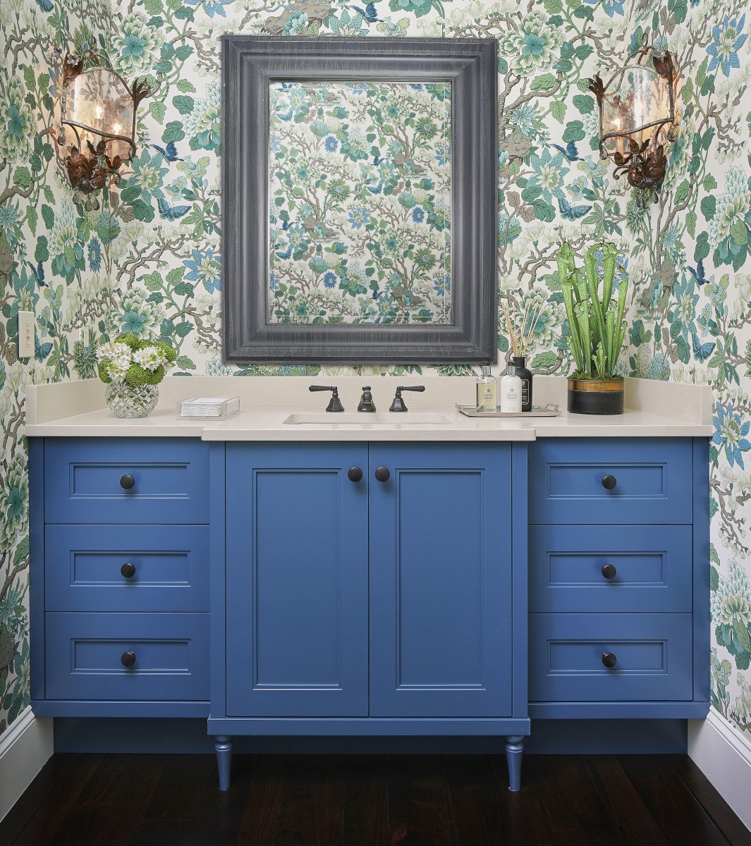 25 Color Ideas Designers Love for Small Bathrooms - cover