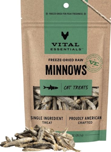 Amazon's Freeze-Dried Minnow Treats Will Change Your Cat's Life