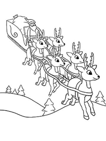 7 Reindeer Coloring Pages to Get Your Kids Excited About Santa's Visit