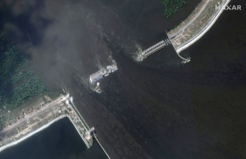 Guerre en Ukraine - Une explosion concomitante à la destruction du barrage de Kakhovka