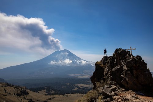 Au Brésil, le réveil du volcan Popocatepetl en 10 images captivantes