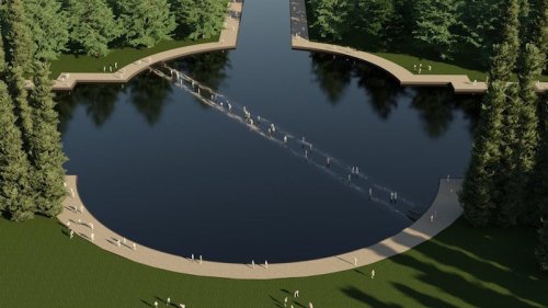 Marchez sur l'eau du Grand Canal du domaine de Sceau !