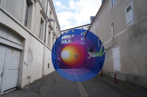 Une oeuvre de street art française finaliste du palmarès des plus belles du monde