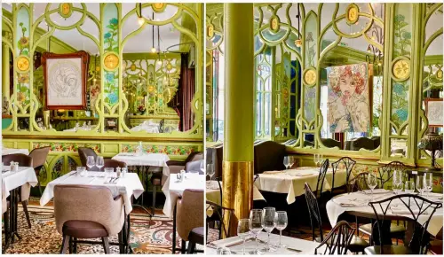 Ce splendide restaurant Art Nouveau qui date de 1906 propose un menu à seulement 19,50€ à Paris !