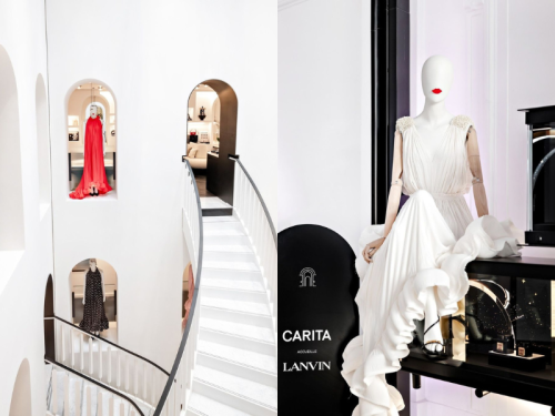 La maison de couture Lanvin présente ses merveilleuses robes dans une expo gratuite