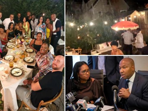 Doctor at NYC dinner party that was left ‘in ruins’ after white neighbor hosed down black guests says ‘no words’ were exchanged before act - NewsBreak