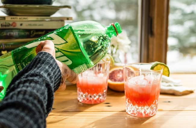 Blood Orange Paloma Spritzer
