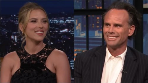 Walton Goggins and Scarlett Johansson will close out SNL 50