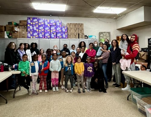Girl Scouts Give Helping Hand To West Orange Food Pantry