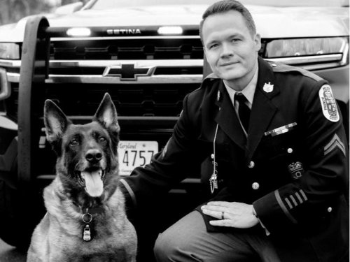 PGPD K-9 Dies After Retiring, Surrounded By Family And K-9 Friends