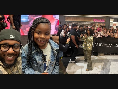 Kendrick Lamar, SZA Greet Fans At American Dream Friday Evening