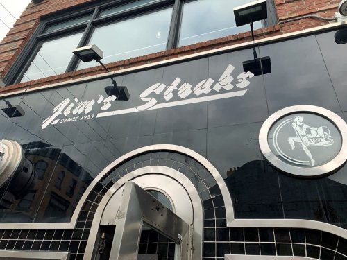 See Fire Damage From Jim's Steaks On South Street