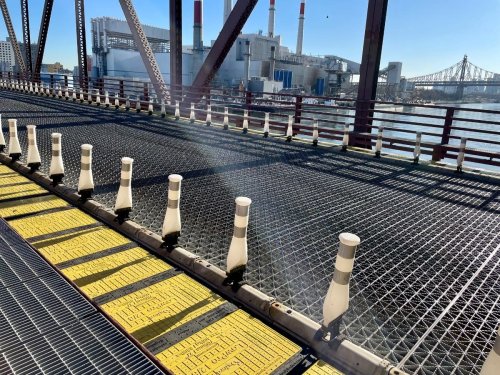 Roosevelt Island Bridge Loses 'Cheese Grater' Bike Lane; Pols Cheer