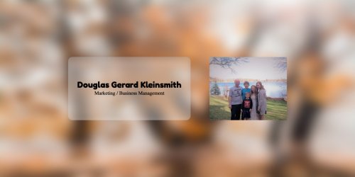 Douglas Gerard Kleinsmith | blog | Patreon
