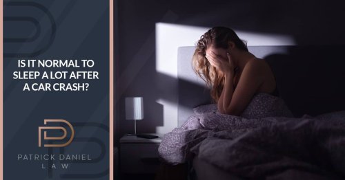 Is It Normal To Sleep a Lot After a Car Crash?
