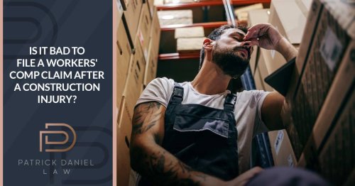 Is It Bad To File a Workers’ Comp Claim After a Construction Injury?