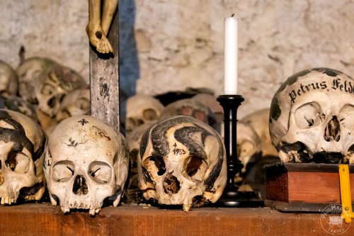 Why Skulls Are Painted and Stacked in This Austrian Village