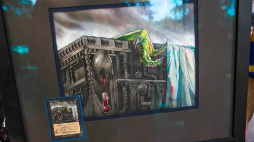 1998 Magic: The Gathering "Dark Ritual" Trading Card Art