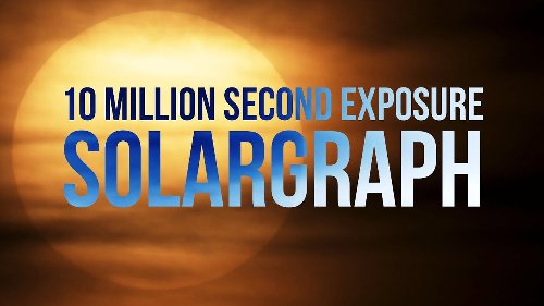 This is what a 10-million second long exposure photograph of the sun looks like - DIY Photography