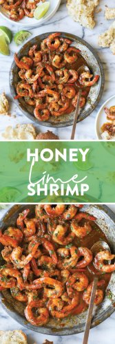 Honey Lime Shrimp