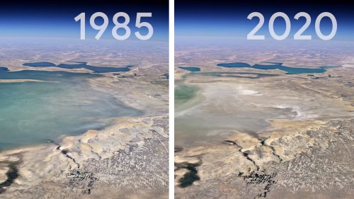 Google Earth's new timelapse feature lets you see the climate change impact over four decades - DIY Photography