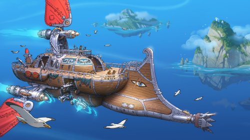 No Man’s Sky meets Sea of Thieves in new clockwork airship RPG