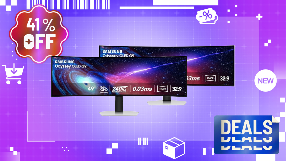 Amazon Spring Sale: Samsung’s Gorgeous 49-Inch Curved Gaming Monitor Is Now 41% Off