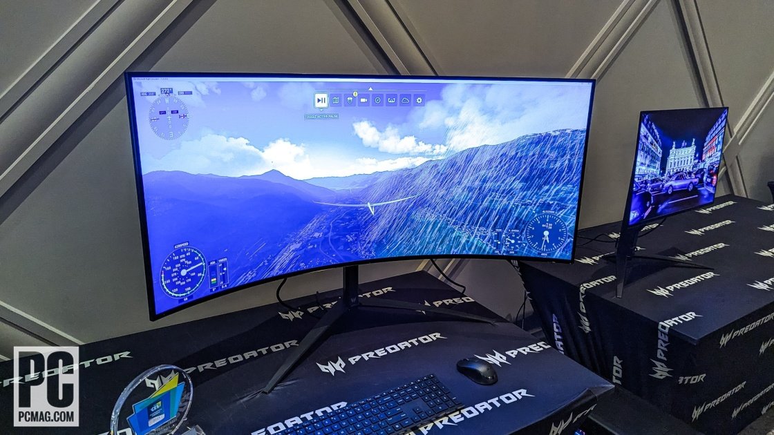 CES 2023 First Look: OLED Panels (and a Deep Curve) Come to Acer's Predator Gaming Monitors