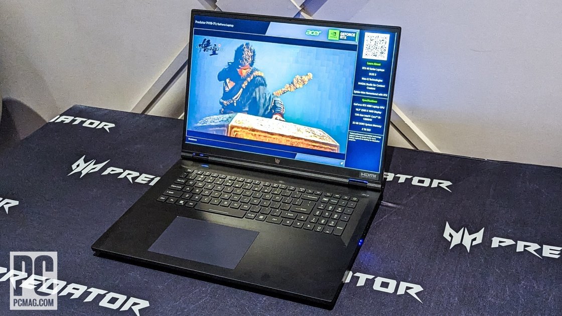 CES 2023 Hands-On: Acer Unleashes Overpowered Nitro and Predator Gaming Laptops