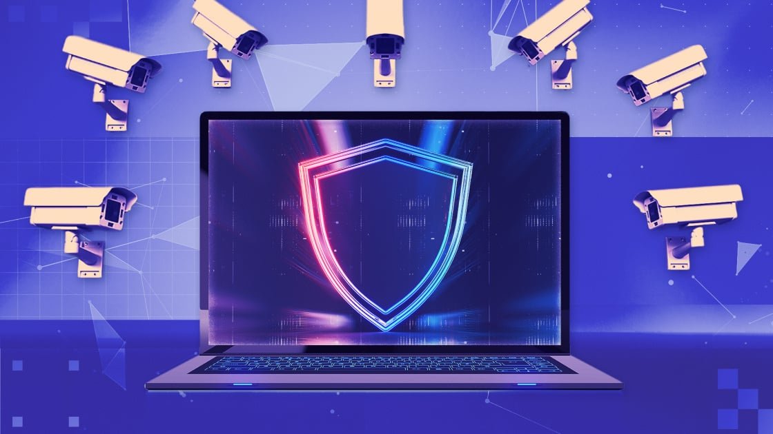 기사 대표와 VPN 보안 개념도