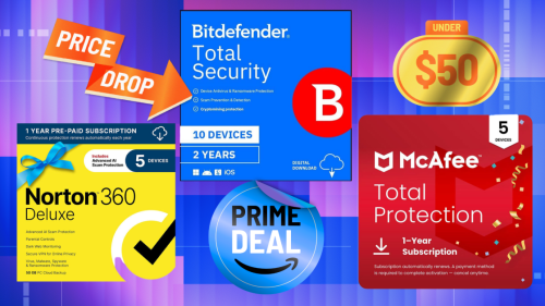 3 Unbeatable Prime Day Antivirus and Security Deals From Bitdefender, McAfee, and Norton