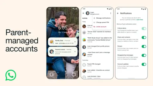 WhatsApp Launches Pre-Teen Accounts With Parental Controls, Built-In Limits