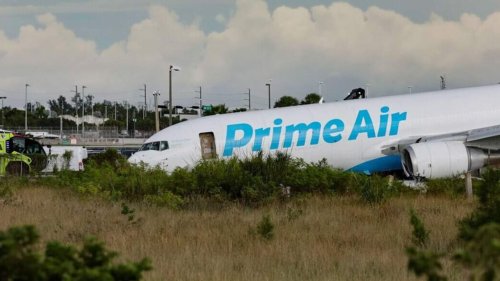 Amazon Cargo Plane Crashes at Miami Airport, Leaving 5 Dead