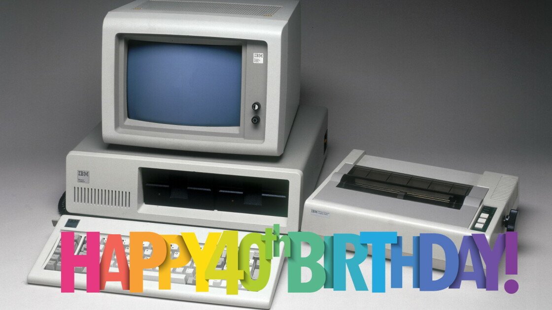 Happy 40th Birthday, IBM PC!