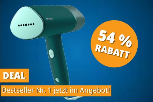 Faltenfrei zum Schnäppchenpreis – Bestseller-Dampfglätter von Philips unter 30 €!