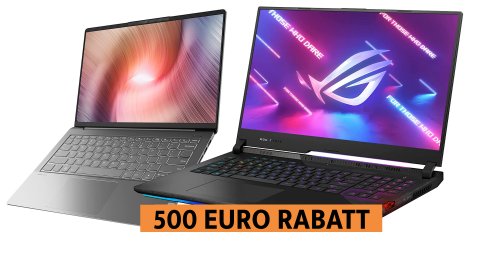 Gaming-Laptop mit 500 Euro Rabatt kaufen: Notebook mit RTX 3070 Ti & weitere Laptop-Deals