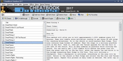CheatBook DataBase 2023