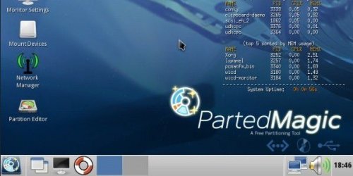 Rettungs-Paket: Parted Magic