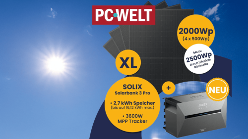 Top-Angebot: 2.000-Watt-Balkonkraftwerk mit neuem Anker-Speicher