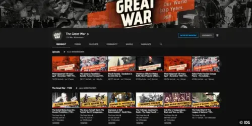 Youtube, Twitter & Co.: Vernichtung und Krieg 1918-1945 in Top-Dokumentationen