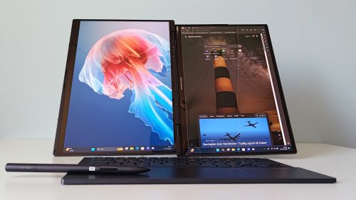 Asus Zenbook Duo OLED (2024) im Test: Arbeitstier mit zwei 14-Zoll-Displays