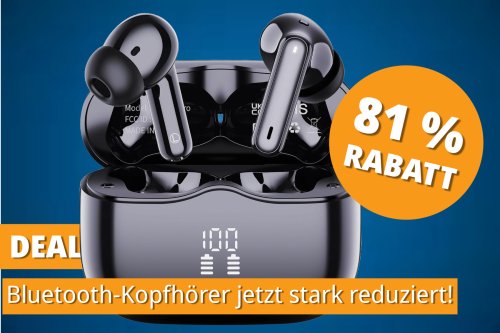 Jetzt nochmal günstiger: Top-bewertete Bluetooth-Kopfhörer In-Ear für gerade mal 22,49 Euro