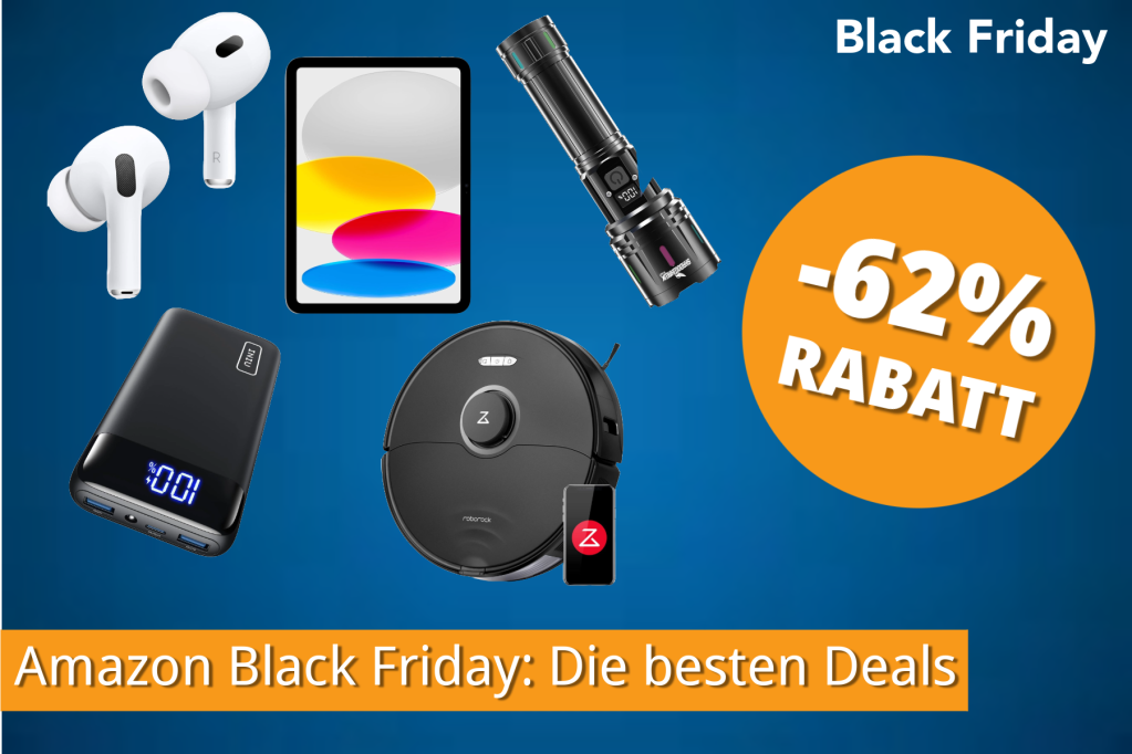 Die 100 besten Angebote bei der Amazon Black Week vor Cyber Monday