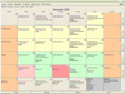 Borg Calendar