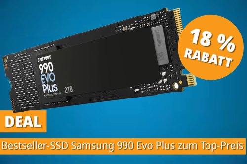 Günstiges Speicher-Upgrade: Die meistverkaufte SSD Samsung 990 Evo Plus mit 2 TB gibt es jetzt für 126,99 Euro
