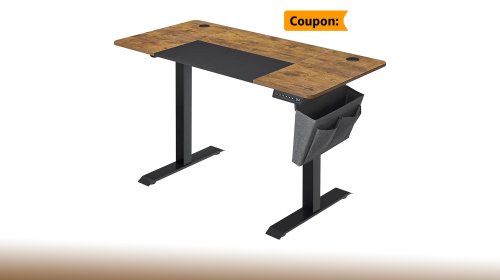 Höhenverstellbarer Schreibtisch mit Amazon-Coupon für unter 136 Euro